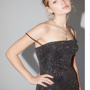 Urban outfitters black mini dress